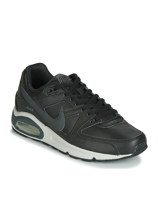 Nike Air Max Command Leather Unisex Sneakers Μαύρα
