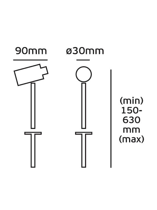 VK Lighting Wasserdichte LED-Leuchte Eingesteckt 75169-344692