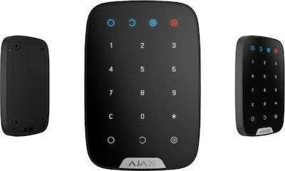 Ajax Systems KeyPad Plus Wireless Security Access-Control Keypad Touch Black 26077.83.BL1