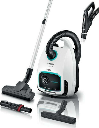 Bosch BGL6HYG1 Прахосмукачка 600W С торба 4лт Бял