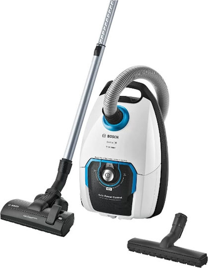 Bosch BGB8SIL1 Ηλεκτρική Σκούπα 800W με Σακούλα 5lt Λευκή