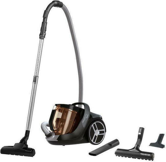 Rowenta Silence Force Cyclonic Vacuum Cleaner 550W Bagless 2.5lt Black