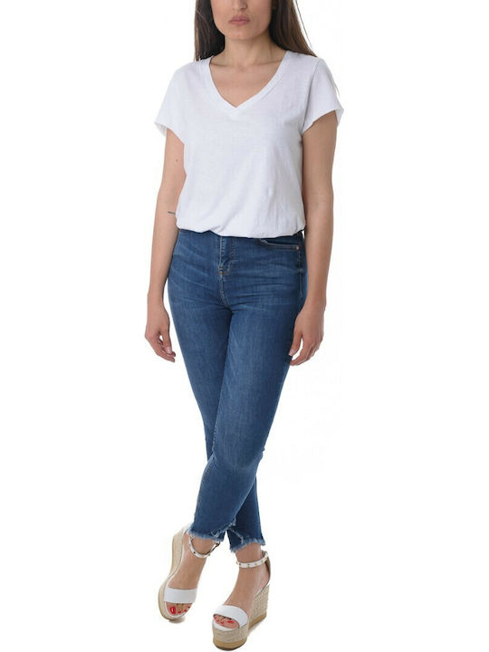 Damen T-Shirt Weiß