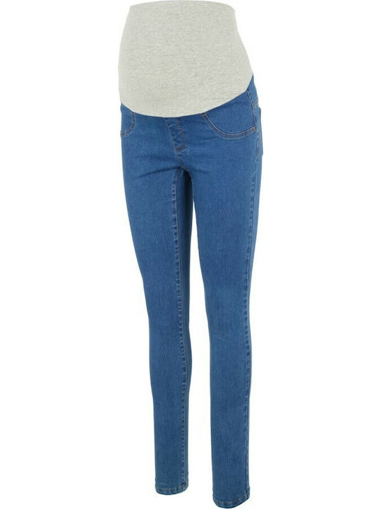Blau Leggings Mutterschaftshose