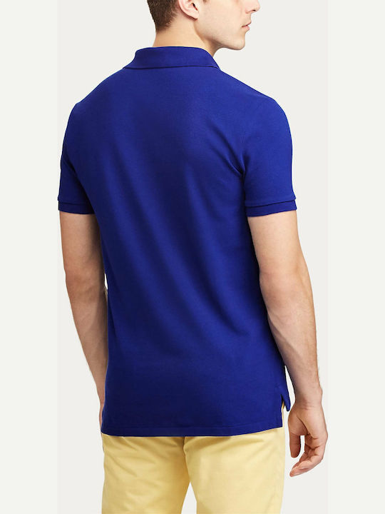Polo Short Sleeve Blue Blouse