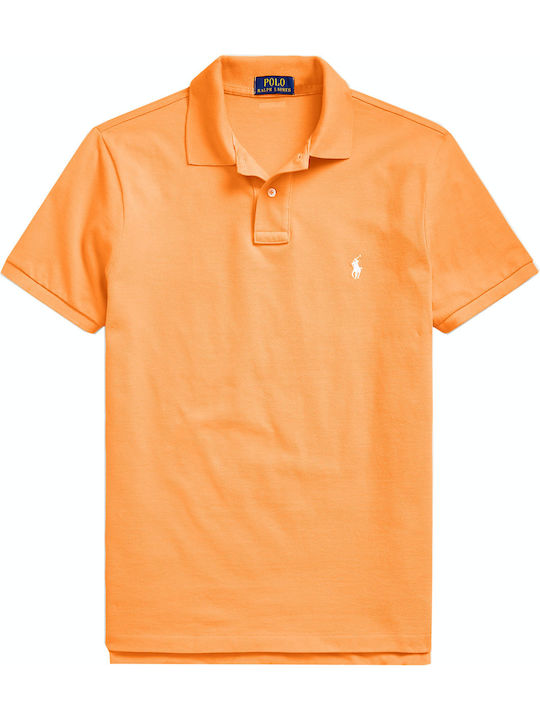 Ralph Lauren Polo Μπλούζα Κοντομάνικη Πορτοκαλί