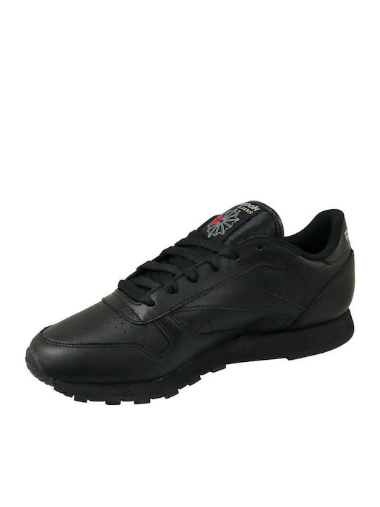 Classic Leather Sneakers Intense Black
