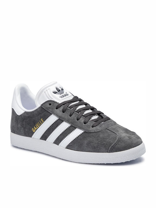 Adidas Gazelle Sneakers Dark Grey Heather / White / Gold Metallic