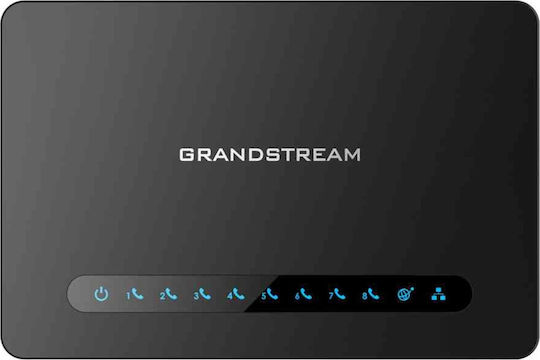 Grandstream HT818 Gateway VoIP cu 8 porturi FXS și 2 porturi Ethernet