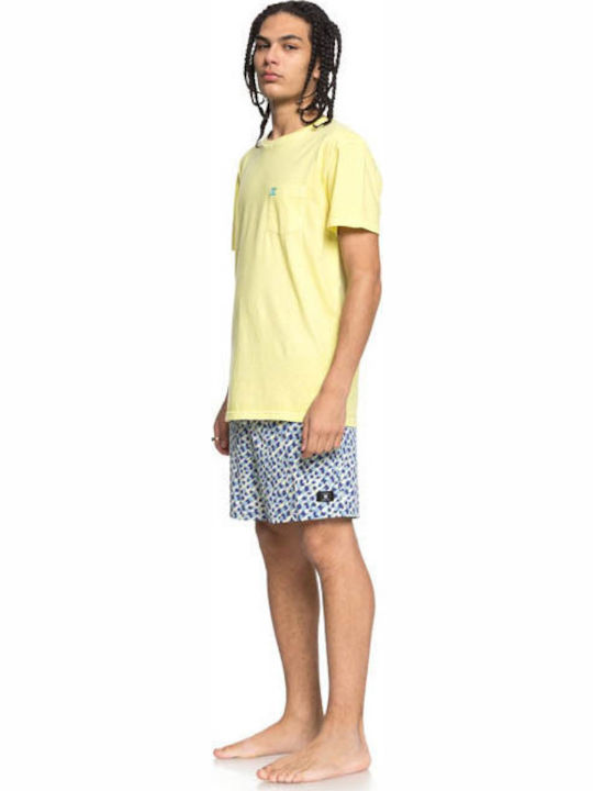 All Season Men's Swimwear Shorts Blue with Patterns
