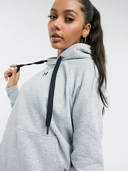 Rival Long Women's Sweatshirt Hooded Gray