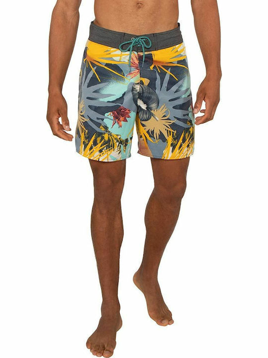 Lifton Herren Badebekleidung Bermuda Mehrfarbig Blumen