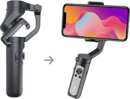 Hohem iSteady X Gimbal Κινητού με Σταθεροποιητή 3 Αξόνων και 8 ώρες λειτουργίας Μαύρο
