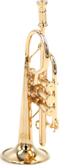 SP Souliotis Miniatură Decorativă Instrument Muzical Metalic 3.5x3.5x8.5cm