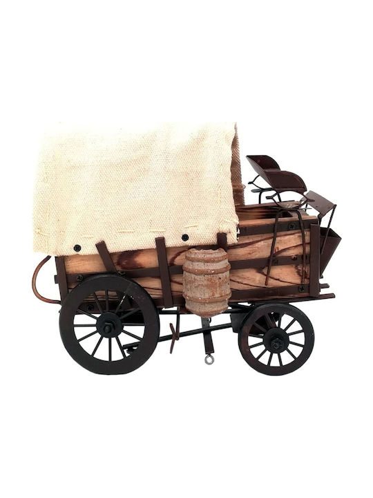SP Souliotis Mașinuță Decorativă Lemn 22.5x10.5x15cm 1buc