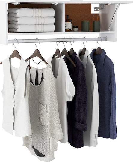 vidaXL Badezimmerschrank B100xT32.5xH35cm Weiß