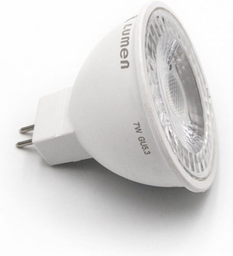 Adeleq LED крушка 7W за фасунга G5.3 и форма MR16 Неутрално бяло 530лм