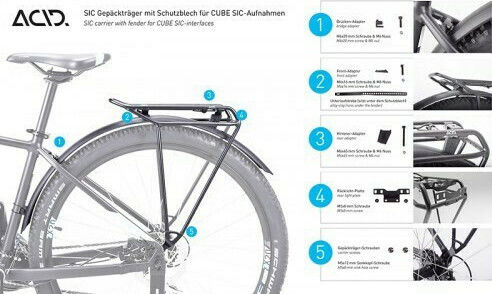 CUBE Sic 28 Rilink Bicycle Rear Rack