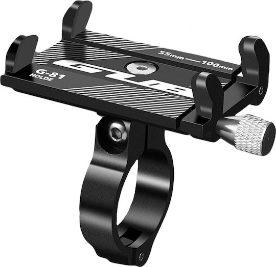 Gub Gub Mount Phone Motorcycle with Adjustable Arm 3.5-6.2" for Steering Wheel Black