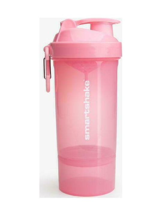 SmartShake Original2Go Οne Shaker Πρωτεΐνης 800ml Πλαστικό Ροζ
