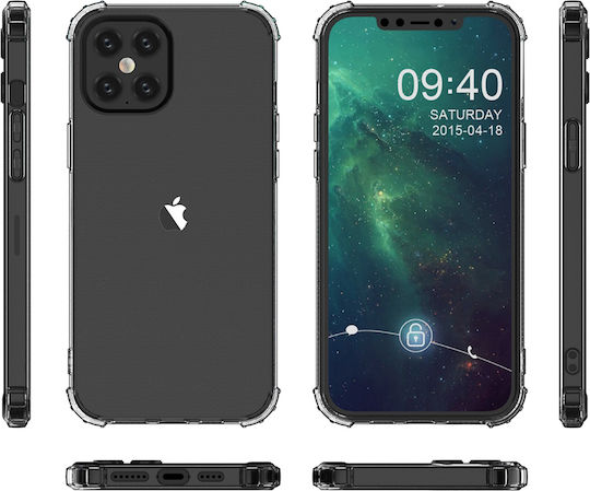 iLike Anti Shock Back Cover Σιλικόνης Διάφανο (iPhone 13)
