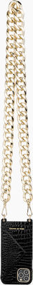 iDeal Of Sweden Statement Necklace Umschlag Rückseite Synthetisches Leder Neo Noir Croco (iPhone 11 Pro Max) IDNCAW20-1965-236