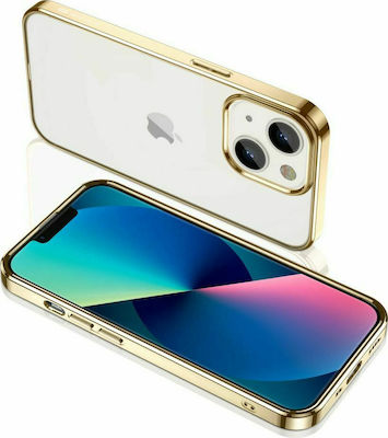 ESR Project Zero Umschlag Rückseite Silikon Gold (iPhone 13)