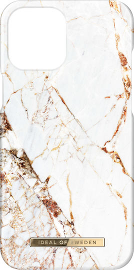iDeal Of Sweden Printed Back Cover Plastic Carrara Gold (iPhone 13 Pro Max)