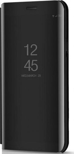 Galaxy A6 Plus 2018 Book Plastic Negru (Galaxy A6+ 2018)