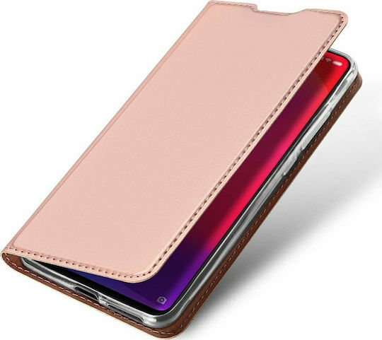 Dux Ducis Skin Pro Книга Изкуствена кожа Розово злато (Huawei Mate 20 Pro)