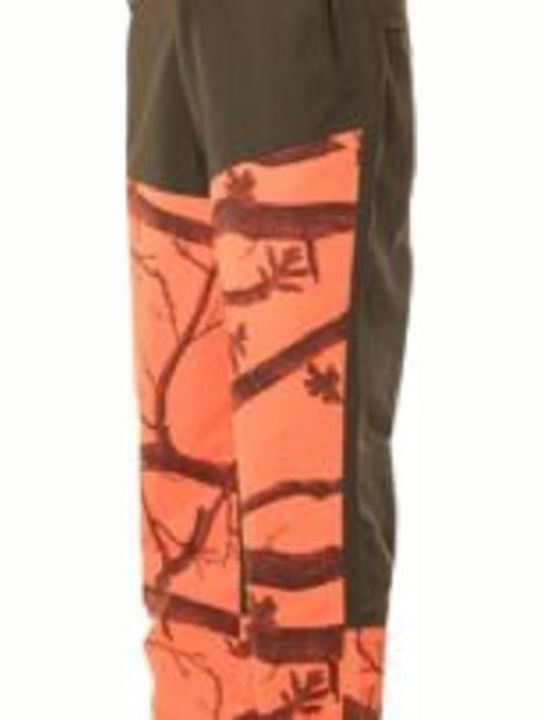Toxotis Active Wear Camo Orange Hunting Pants Snipe Waterproof 100% Camo Orange
