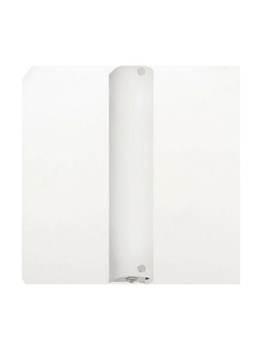 Eglo Mono Clasic Lumină de Perete cu Soclu E14 și Comutator Alb 7x7x6.5cm