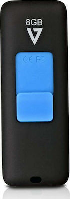 V7 VF38GAR-3N 8GB USB 3.0 Stick Schwarz