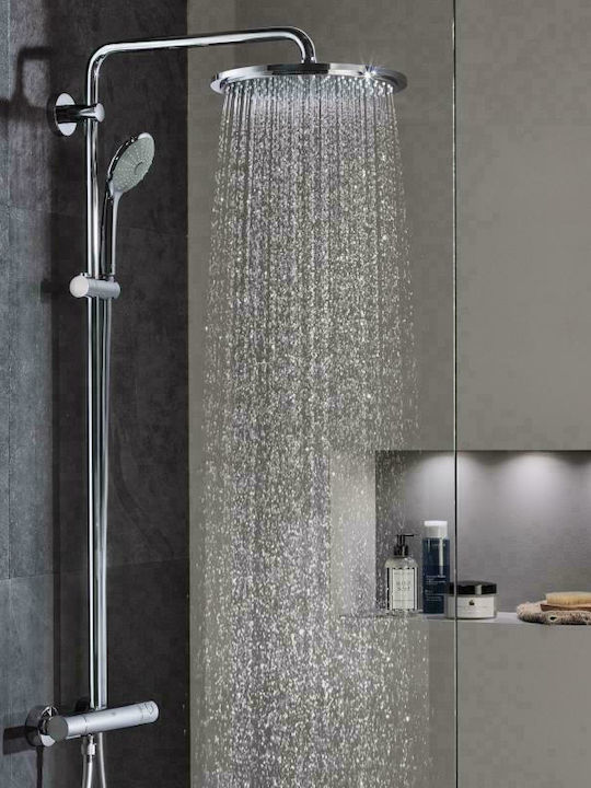 Grohe Euphoria XXL 310 Στήλη Ντουζ με Μπαταρία 113.2cm Ασημί