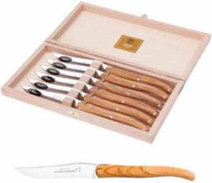 Claude Dozorme Laguiole De Table Olive Wood