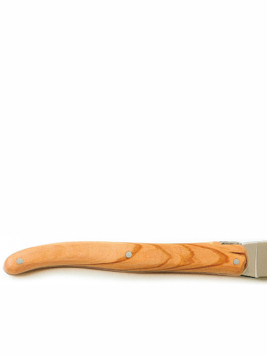 Claude Dozorme Laguiole De Table Olive Wood Μαχαίρια Steak από Ανοξείδωτο Ατσάλι 6τμχ
