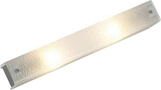 Aca Aegean Modern Lamp Wall with Socket E14 White 40x7x40cm