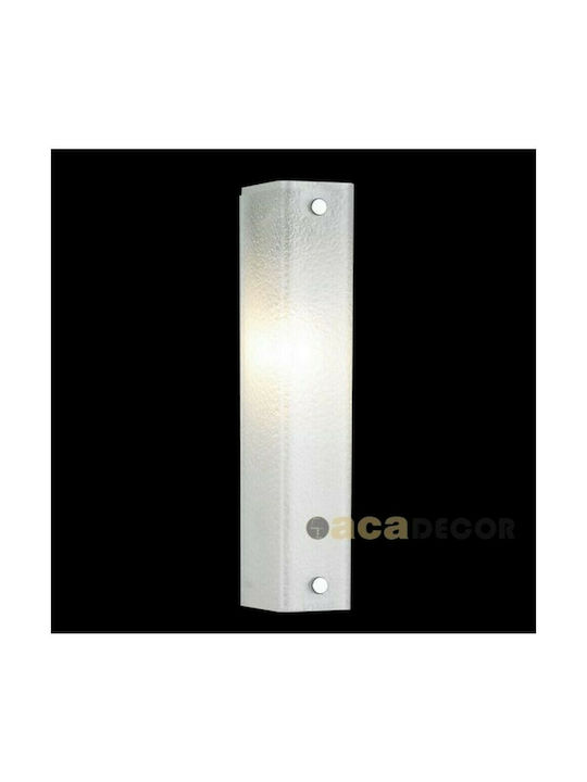 Aca Modern Lamp Wall with Socket E14 White 60x7x6.3cm