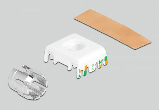 DeLock Keystone 87032 RJ45 Cat.6a 1τμχ