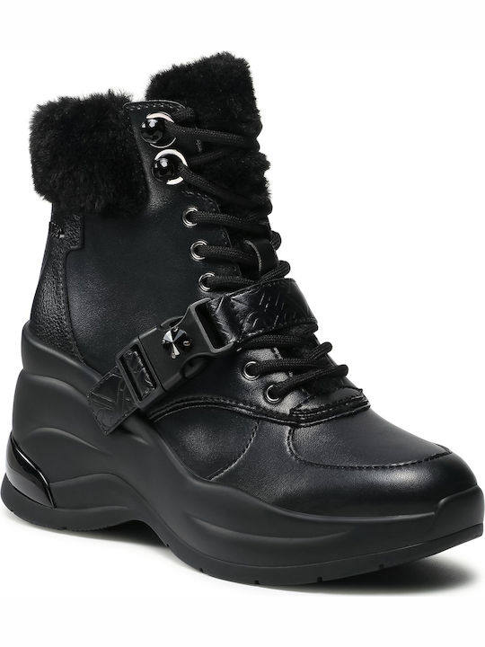 Liu Jo Karlie Revolution Women's Ankle Boots Platform Black