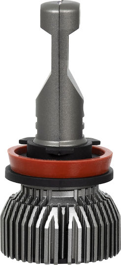 GloboStar Lampen Auto H16 Canbus LED 6000K Kaltes Weiß 9-32V 100W 2Stück