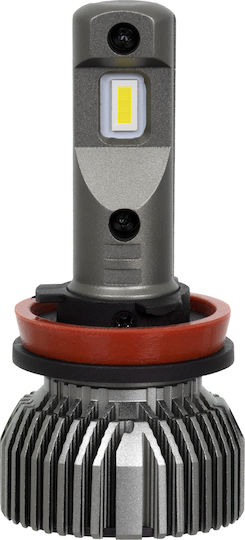 GloboStar Lampen Auto H16 Canbus LED 6000K Kaltes Weiß 9-32V 100W 2Stück