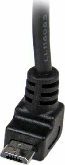 StarTech Regular USB 2.0 to micro USB Cable Μαύρο 1m (USBAUB1MU)