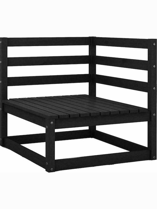 Two-Seater Sofa Outdoor from Pallets with Pillows 140x70x67cm