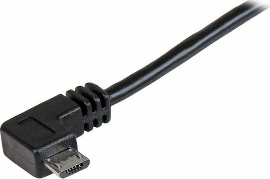 StarTech Regular USB 2.0 to micro USB Cable Μαύρο 0.5m (USBAUB50CMRA)