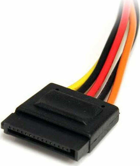StarTech 15-Pin Sata - 15-Pin Sata Cable 0.3m Πολύχρωμο SATAPOWEXT12