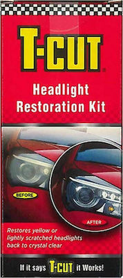 T-Cut Salve Străluciți / Curățare pentru Luminile din spate și din față Headlight Restoration Kit 75gr
