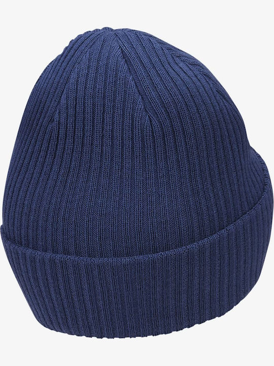 Sportswear Fisherman Beanie Ανδρικός Σκούφος με Rib Πλέξη σε Μπλε χρώμα