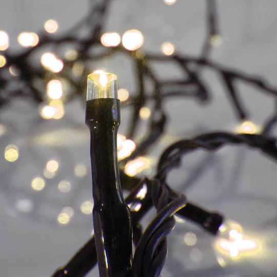 240 Светлини LED 15m. Топъл бял тип Лента 1бр