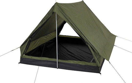 Panda Army I Camping Tent A-Frame Khaki 3 Seasons for 2 People 155x205x120cm